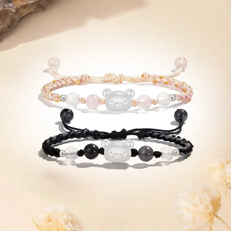 SINO GEM S925 Silver Bracelets Unisex-11