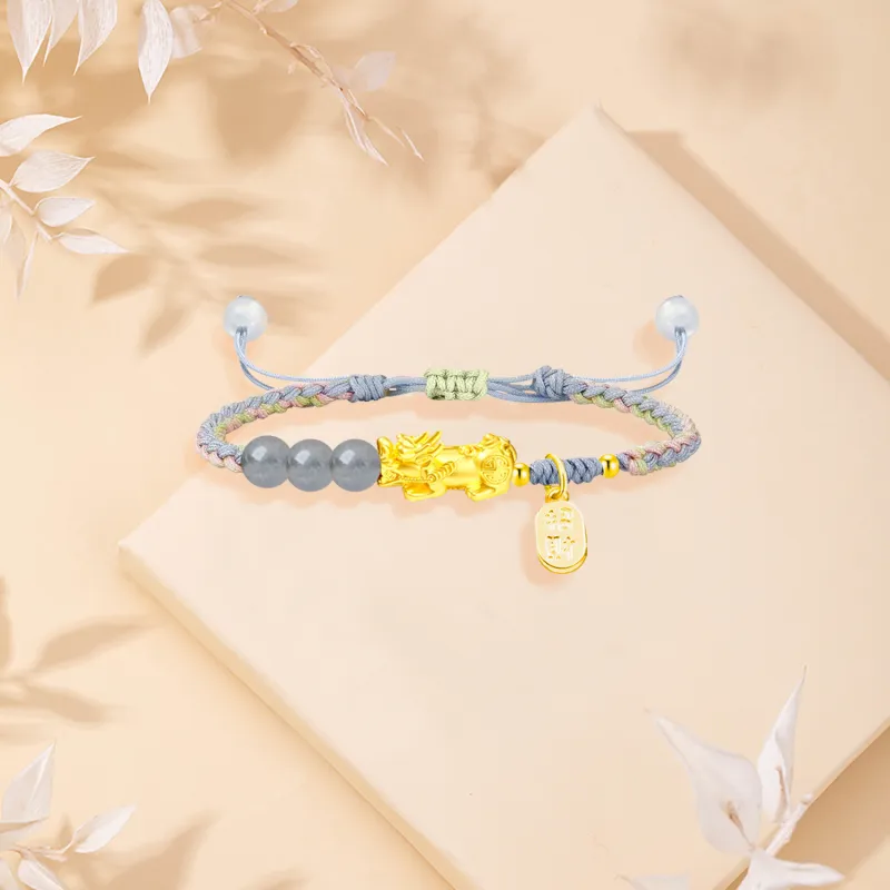 SINO GEM Gold Bracelet Unisex-8