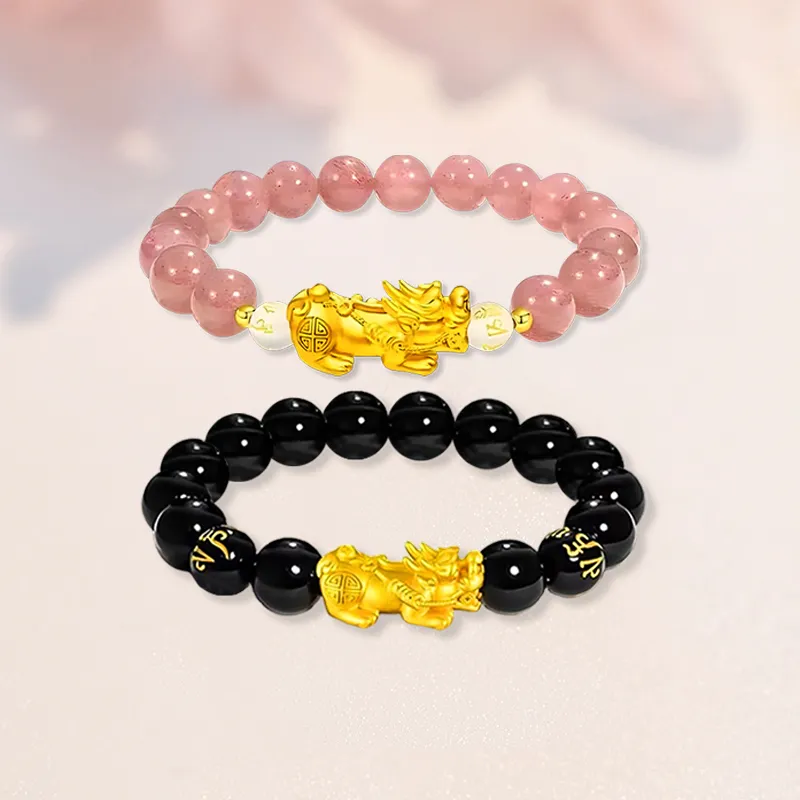 SINO GEM Gold Bracelet Unisex-12