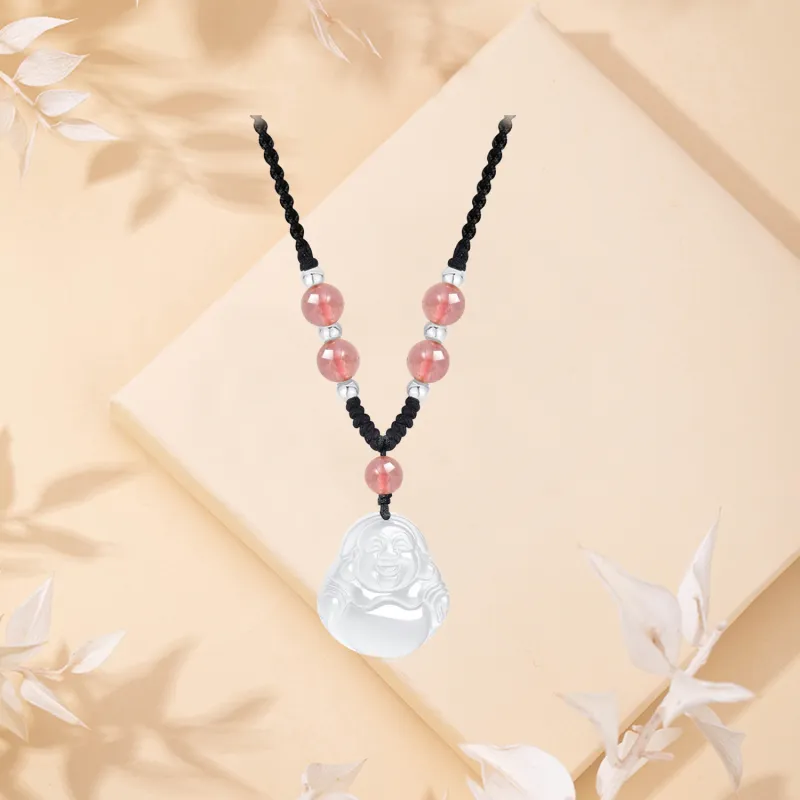 Chinese Jewelry Chalcedony Necklaces Unisex-3