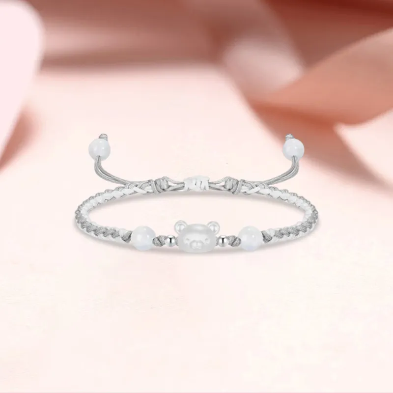 SINO GEM 999 Fine Silver Bracelets Unisex-18