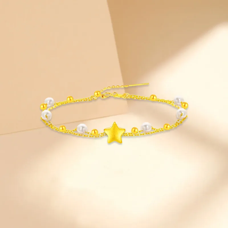SINO GEM Gold Bracelet Women's-4