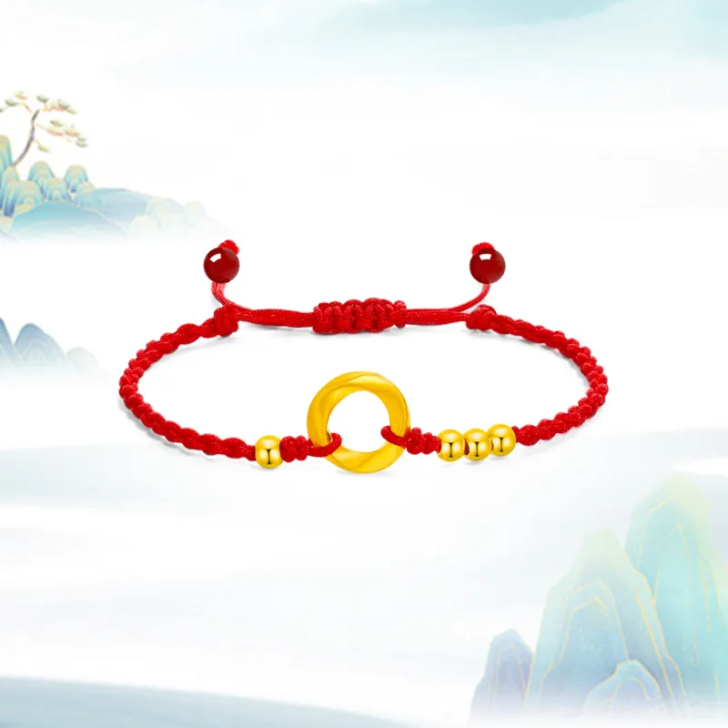 SINO GEM Gold Bracelet Unisex-1