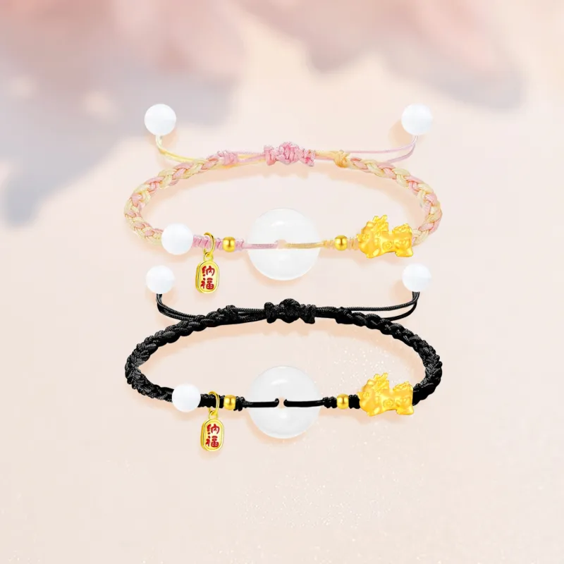 SINO GEM Gold Bracelet Unisex-13