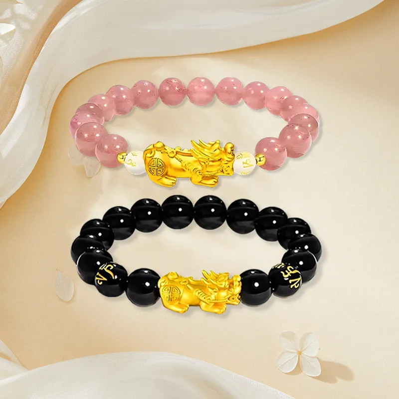 SINO GEM Gold Bracelet Unisex-14