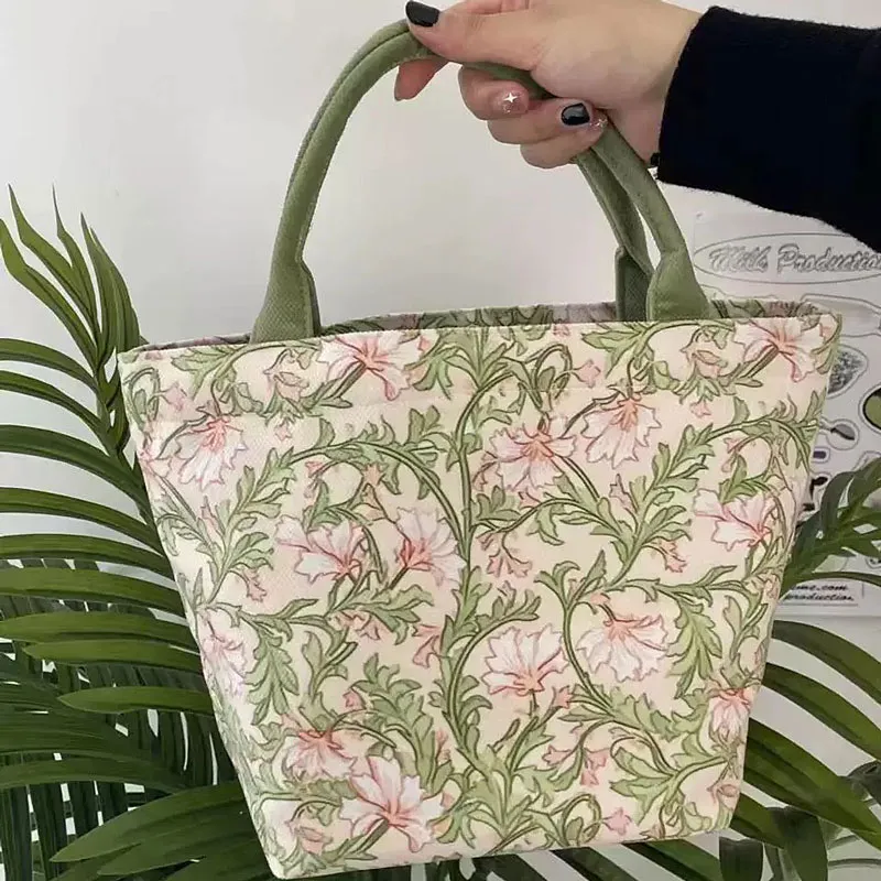AOSONG Suede Tech Fabric Handbag Regular Unisex White Pink Green-2