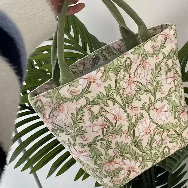 AOSONG Suede Tech Fabric Handbag Regular Unisex White Pink Green-1