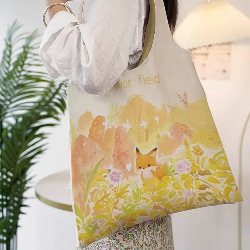 AOSONG Suede Tech Fabric Shoulder Bag Regular Unisex Yellow-2