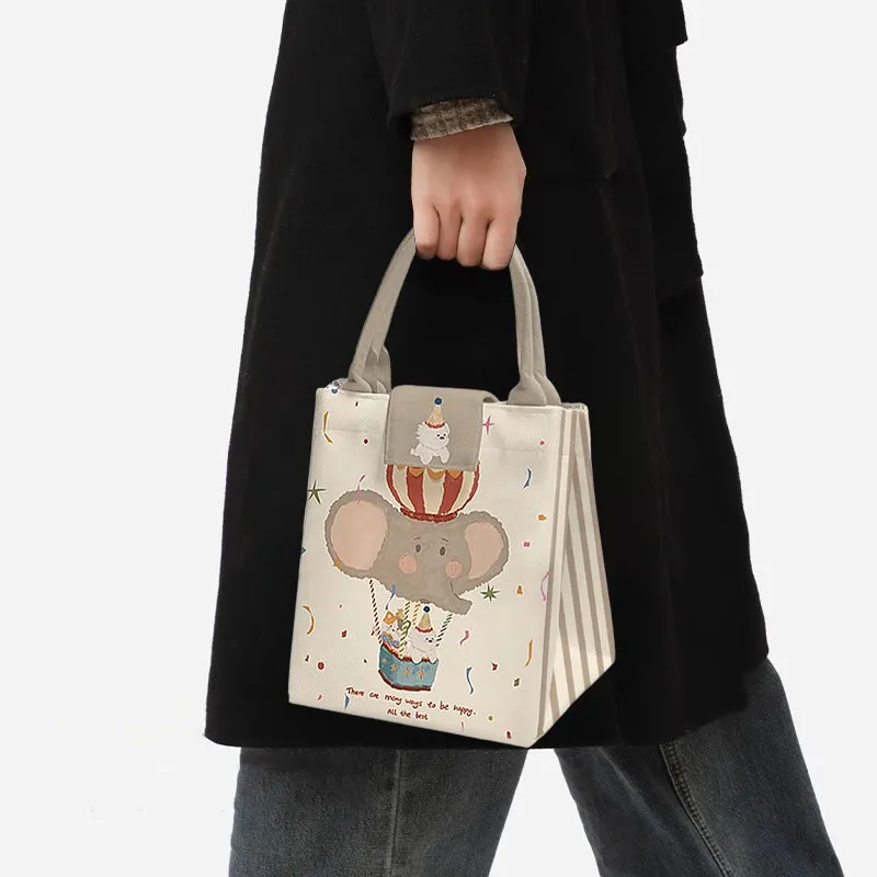 AOSONG Suede Tech Fabric Handbag Unisex-4