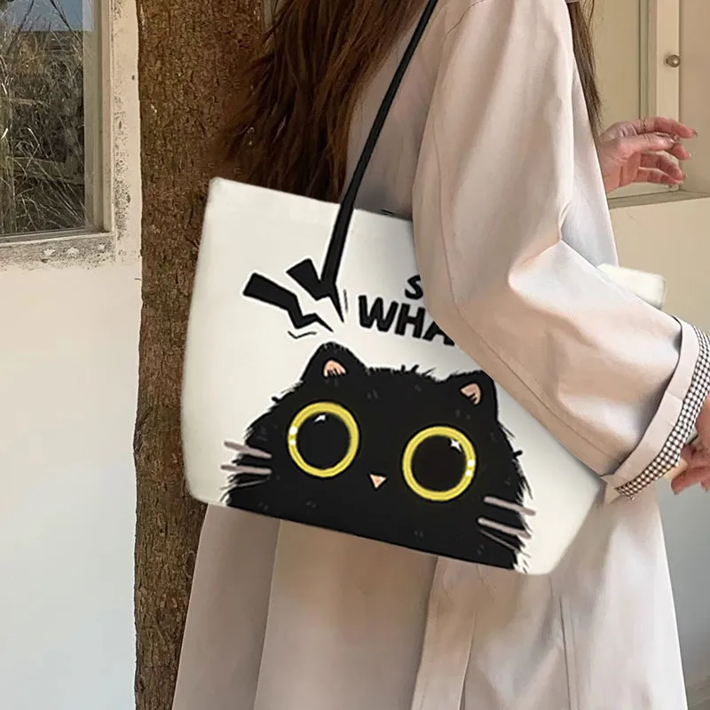 AOSONG Suede Tech Fabric Handbag Shoulder Bag Regular Women's Black/White-1