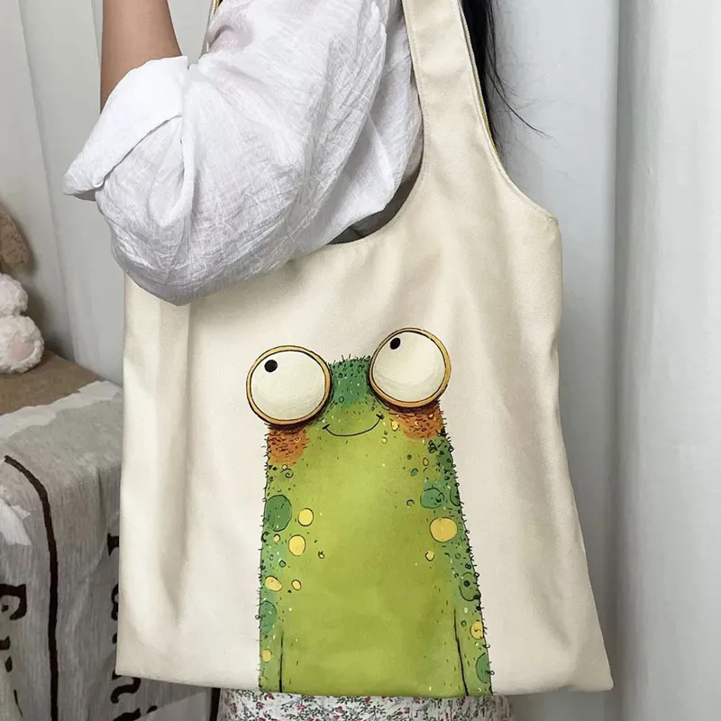 AOSONG Suede Tech Fabric Shoulder Bag Regular Unisex Yellow Green-4