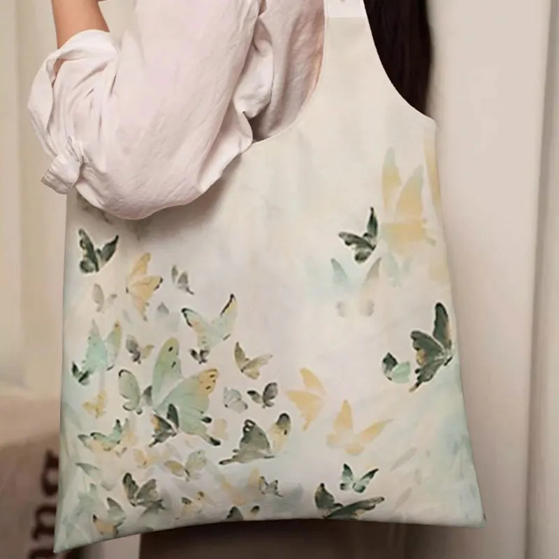 AOSONG Suede Tech Fabric Shoulder Bag Unisex Multicolor-4