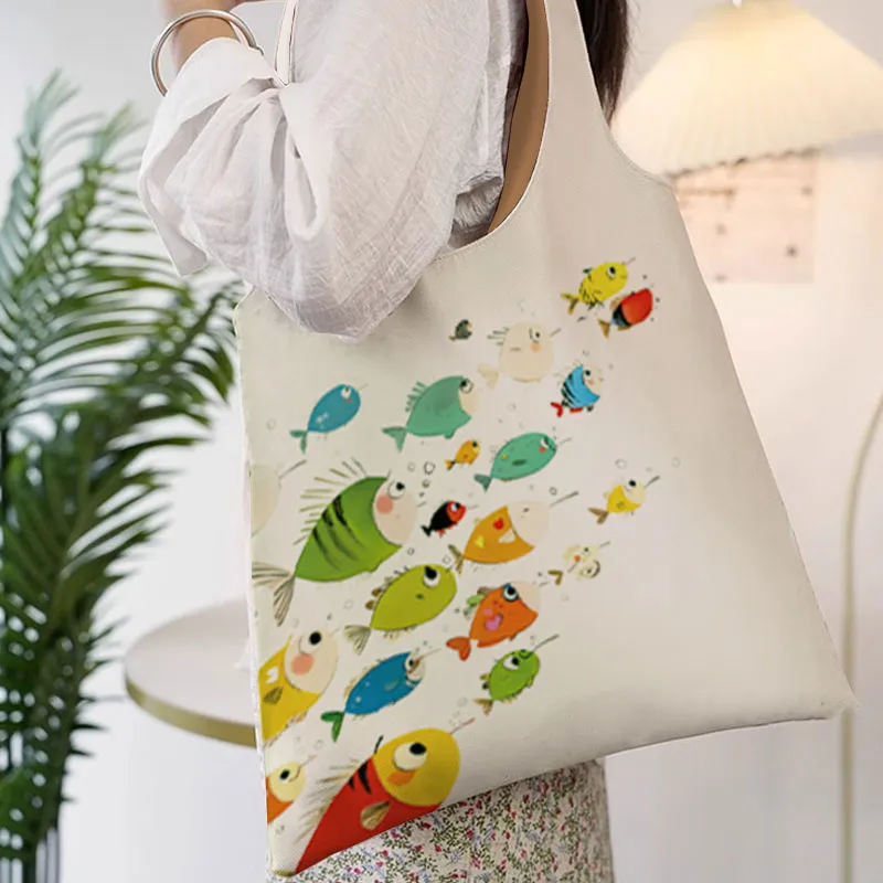 AOSONG Suede Tech Fabric Shoulder Bag Regular Women's Fish Flapping-3