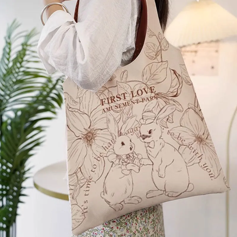 AOSONG Suede Tech Fabric Shoulder Bag Regular Unisex First Love Garden And Monk Bag-2