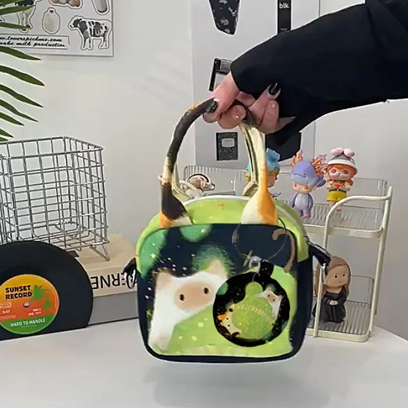 AOSONG Velvet Fabric Technology Crossbody Bag Unisex Cannot Be Divided Into Pears-5