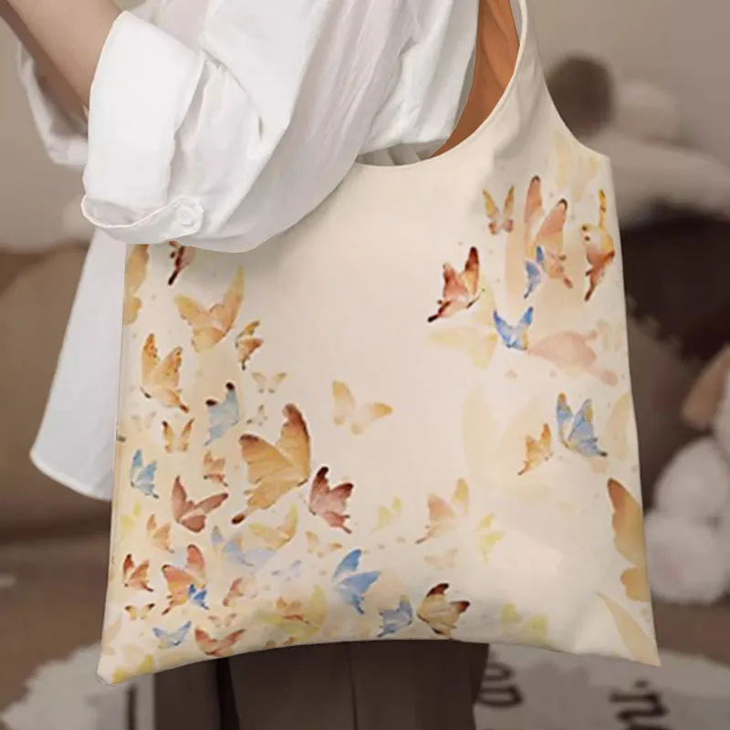 AOSONG Suede Tech Fabric Shoulder Bag Unisex Multicolor-7