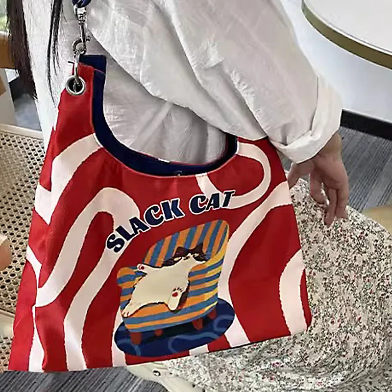 AOSONG Suede Tech Fabric Shoulder Bag Regular Women's Multicolor-3