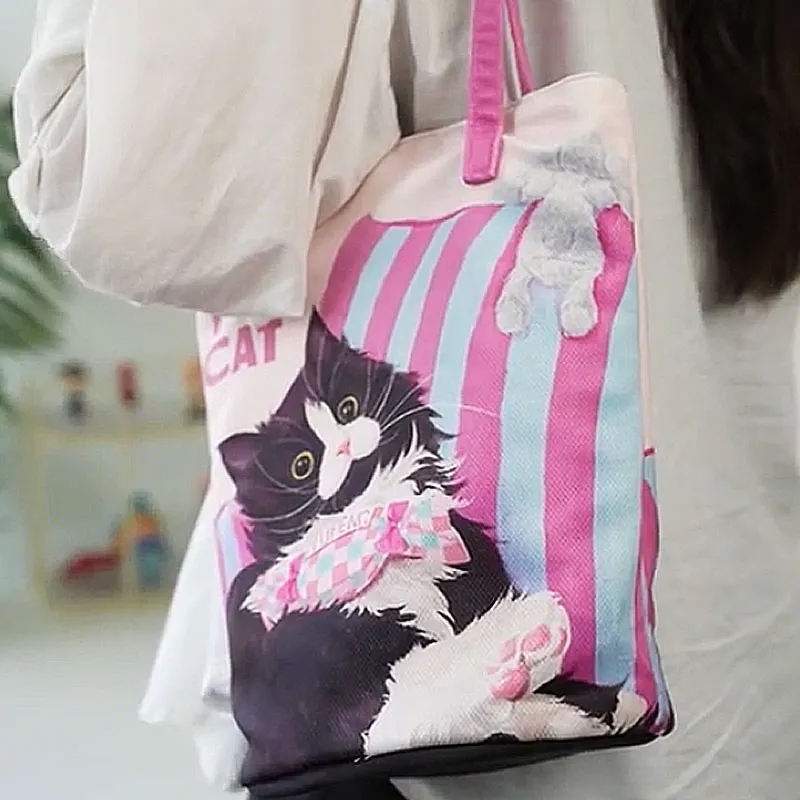 AOSONG Suede Tech Fabric Shoulder Bag Regular Women's Pink-1