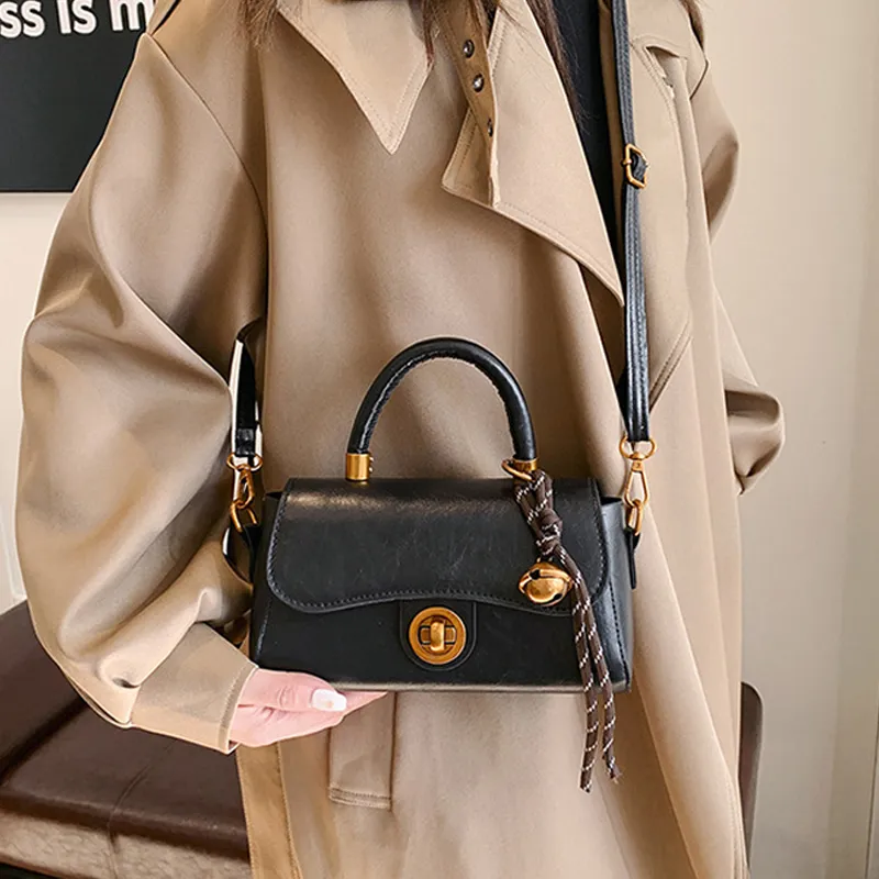 AOSONG PU Crossbody One Shoulder Handbag Regular Unisex Brown/Black/Green/Red-6