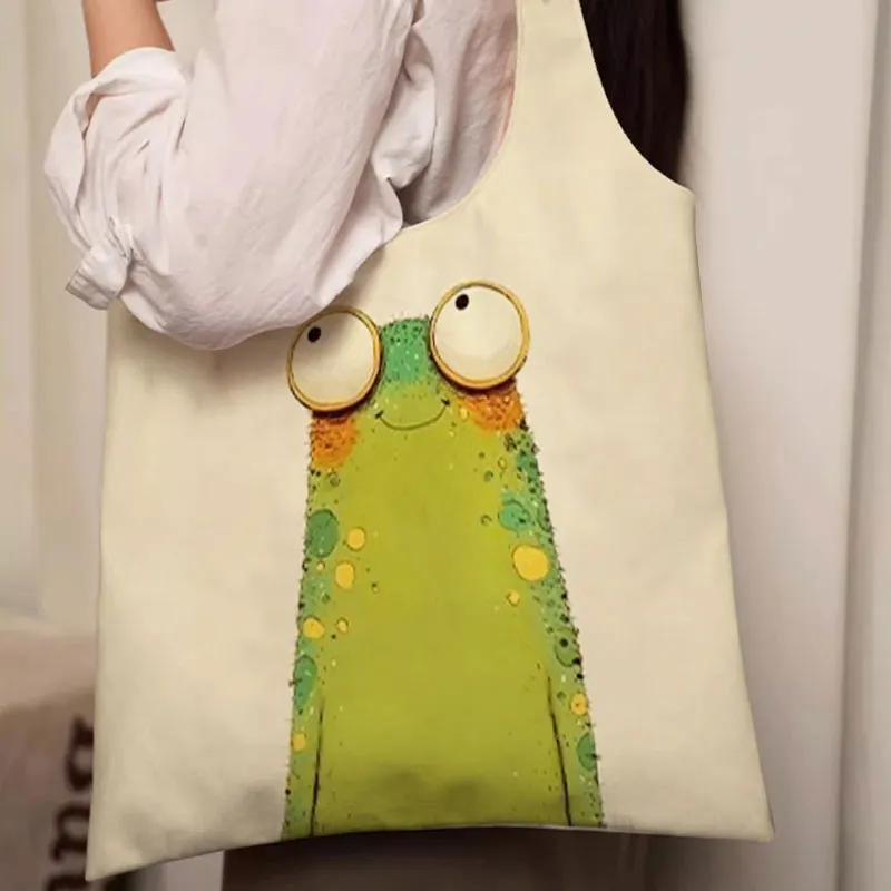 AOSONG Suede Tech Fabric Shoulder Bag Regular Unisex Yellow Green-1