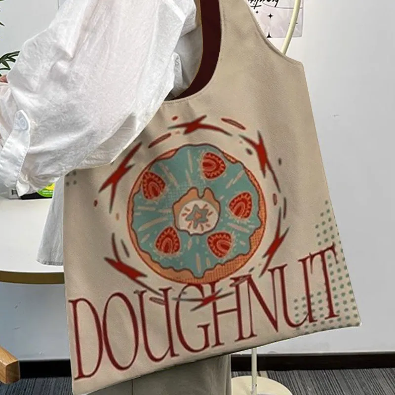 AOSONG Suede Tech Fabric Shoulder Bag Unisex Donut-shaped Satchel-4