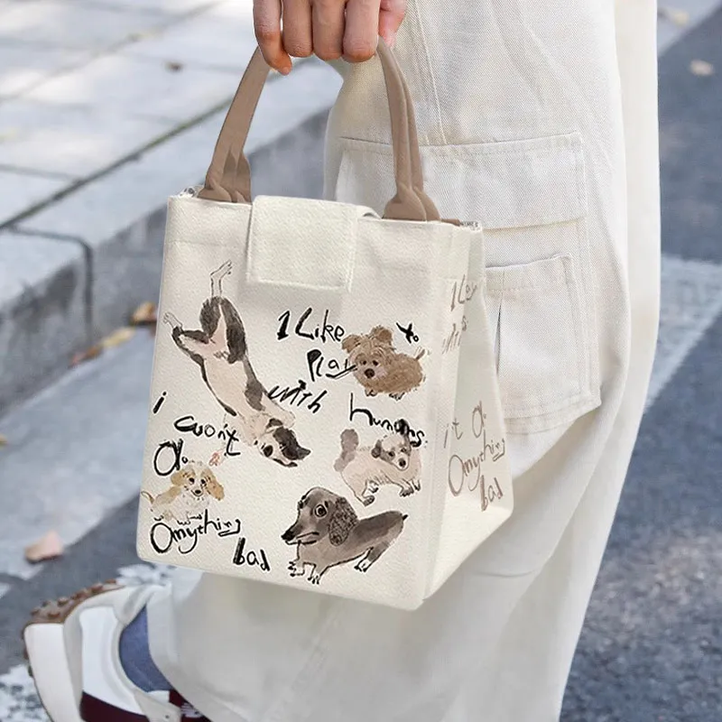 AOSONG Suede Tech Fabric Handbag Unisex-3
