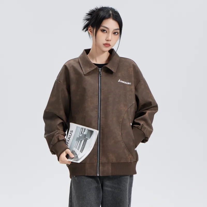 Kawasaki Leather Jackets Unisex-29
