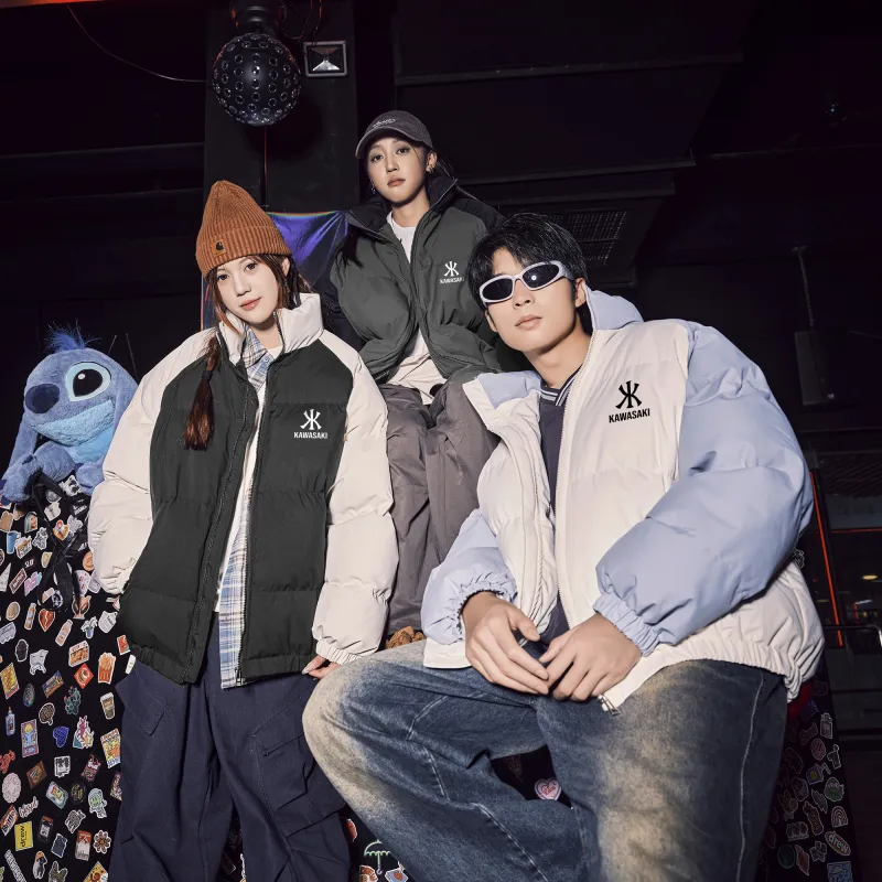 Kawasaki Puffer Jackets Unisex-3