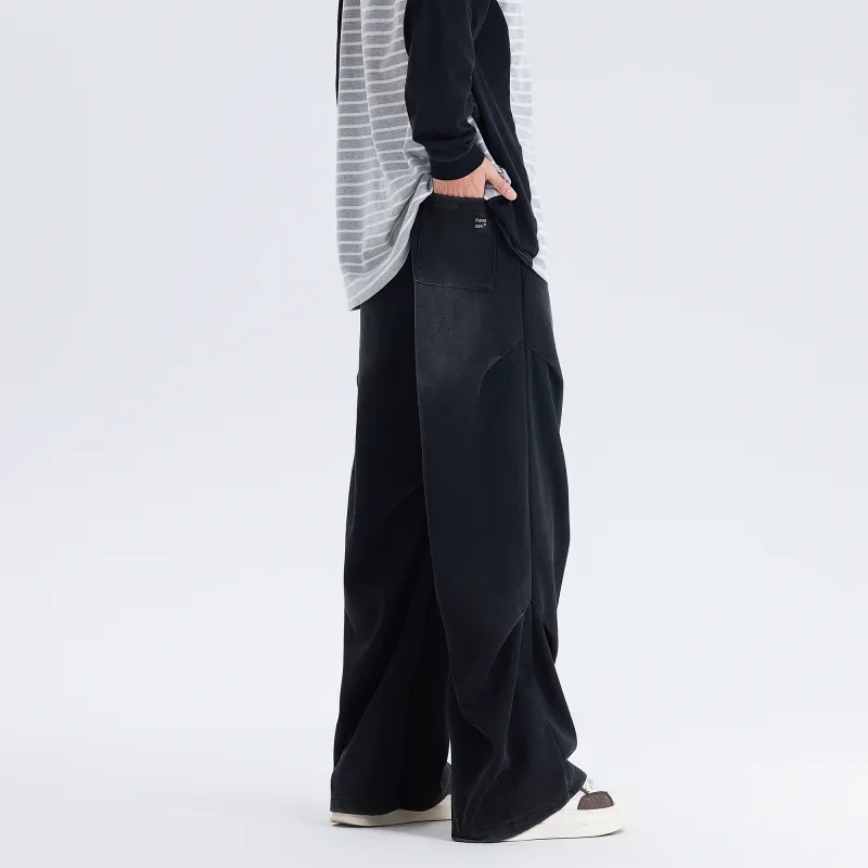 Kawasaki Knitted Sports Pants Unisex Black-6