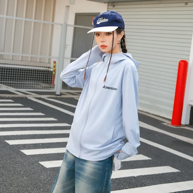 Kawasaki Breathable, Abrasion Resistant, UV Protection, Cooling Sun Protection Clothing Unisex-23