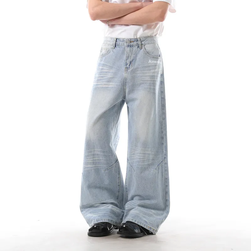 Kawasaki Jeans Unisex Light Blue-5