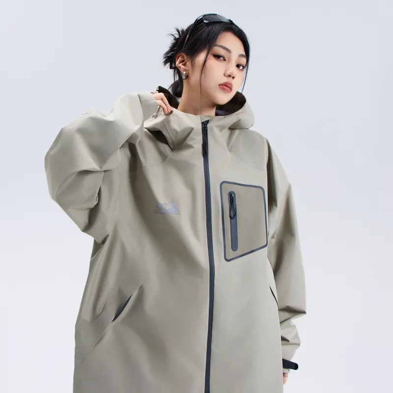 Kawasaki Water Resistant Windproof Breathable Windbreaker Jacket Unisex-12