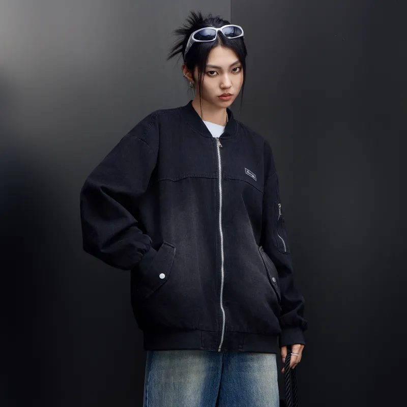 Kawasaki Baseball Jacket Coat Unisex-3