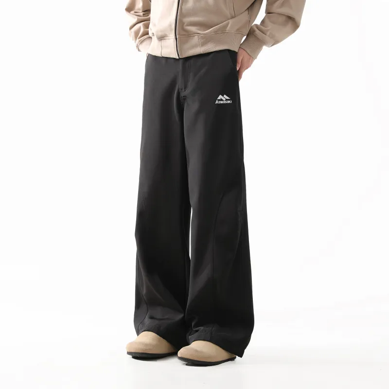 Kawasaki Casual Pants Unisex Black-5