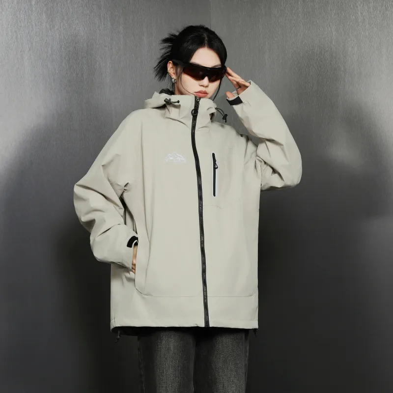 Kawasaki Outdoor Hiking Water Resistant Windproof UV Protection Windbreaker Jacket Unisex-16