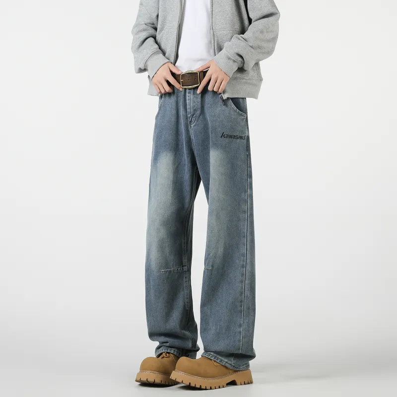 Kawasaki Jeans Unisex Blue-5