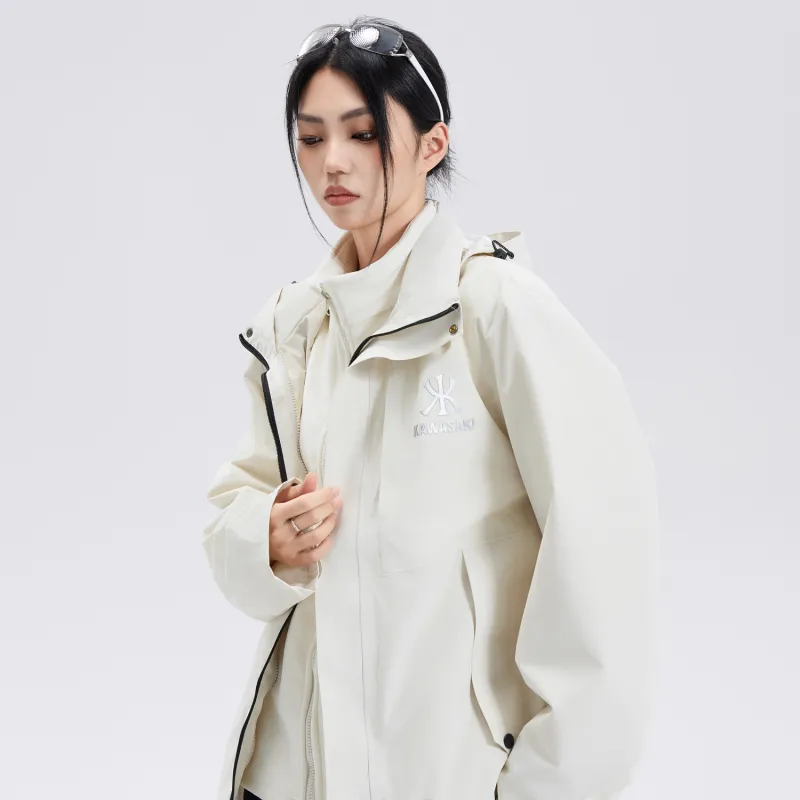 Kawasaki Water Resistant Windproof Wear Resistant Windbreaker Jacket Unisex-14