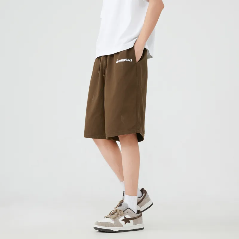 Kawasaki Denim Shorts Unisex-5