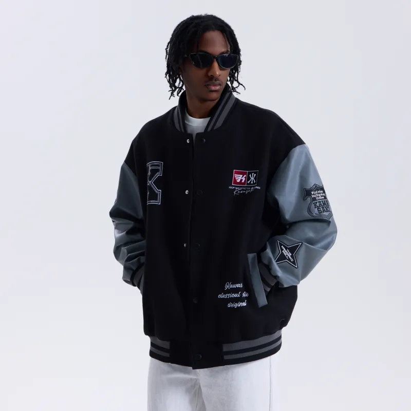 Kawasaki Baseball Jacket Unisex-5