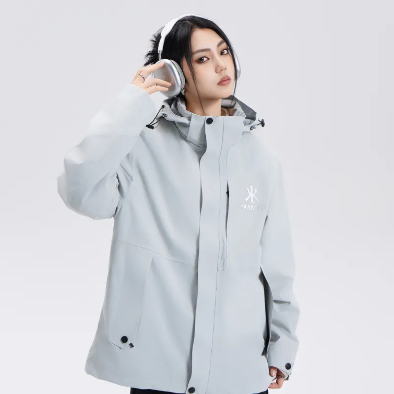 Kawasaki Water Resistant Windproof Wear Resistant Windbreaker Jacket Unisex-21