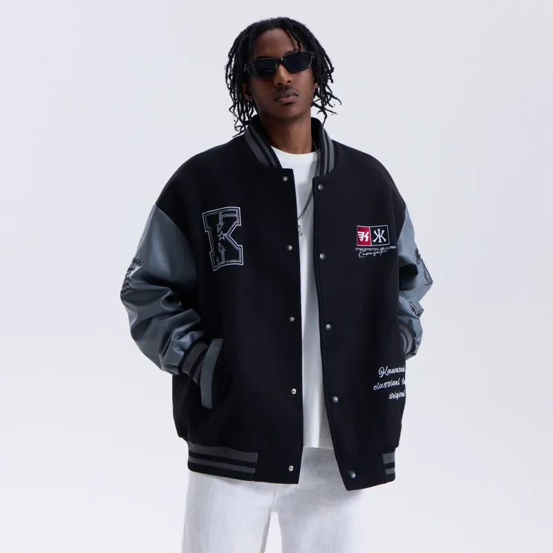 Kawasaki Baseball Jacket Unisex-4