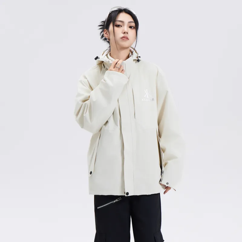 Kawasaki Water Resistant Windproof Wear Resistant Windbreaker Jacket Unisex-13