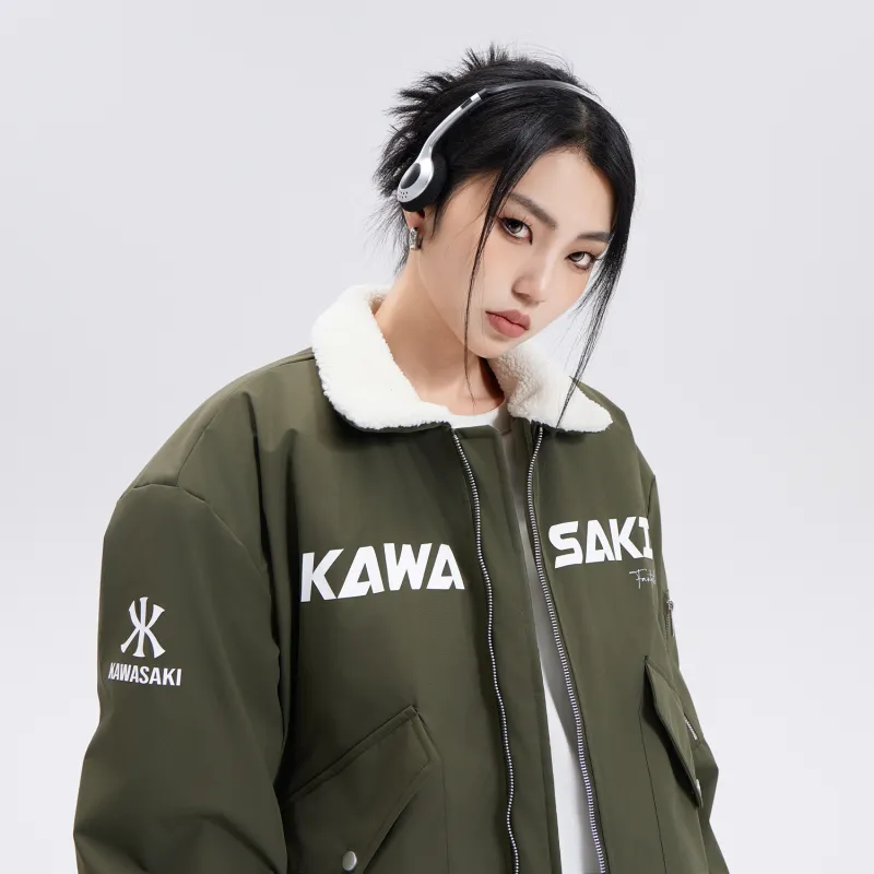 Kawasaki Puffer Jackets Unisex-11
