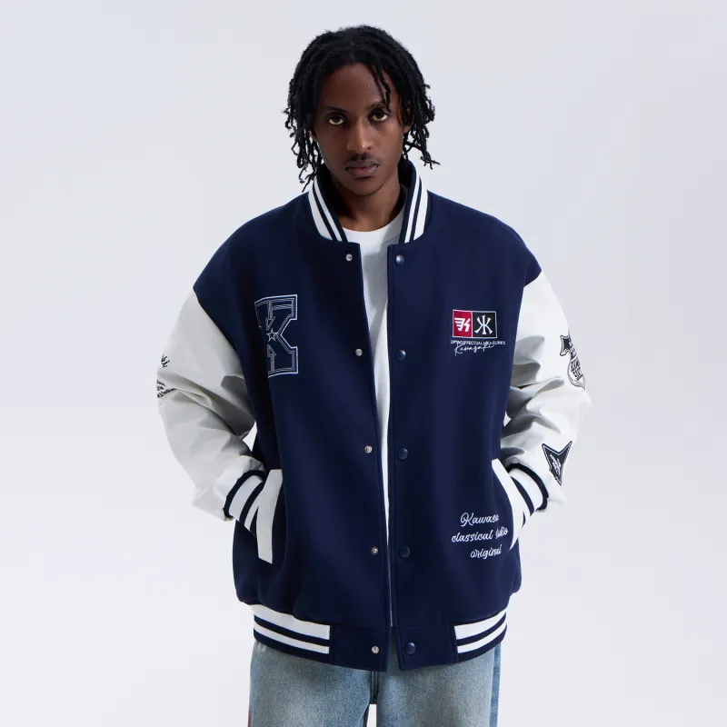 Kawasaki Baseball Jacket Unisex-12