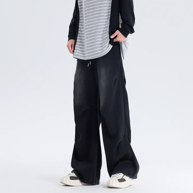 Kawasaki Knitted Sports Pants Unisex Black-2