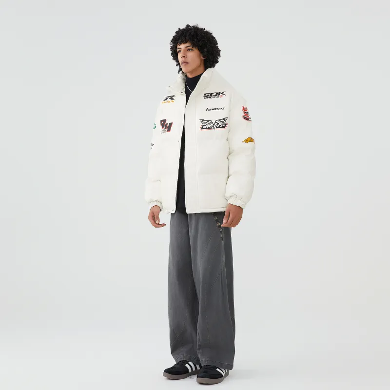 Kawasaki Puffer Jackets Unisex-11