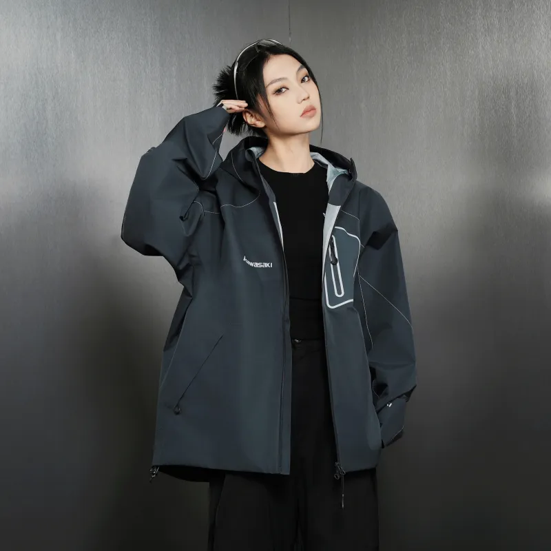 Kawasaki Windbreaker Jacket Unisex-3