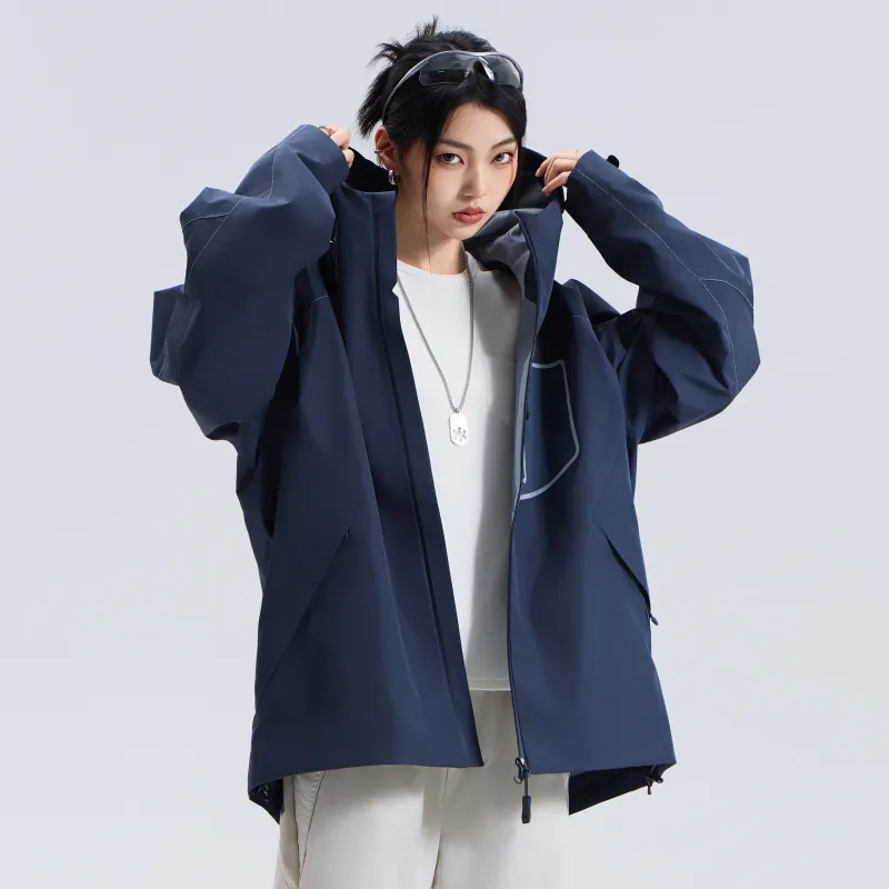 Kawasaki Water Resistant Windproof Breathable Windbreaker Jacket Unisex-2