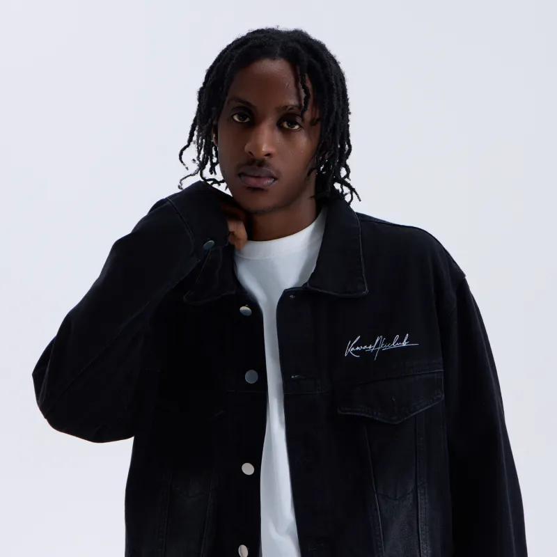 Kawasaki Denim Jackets Unisex-4