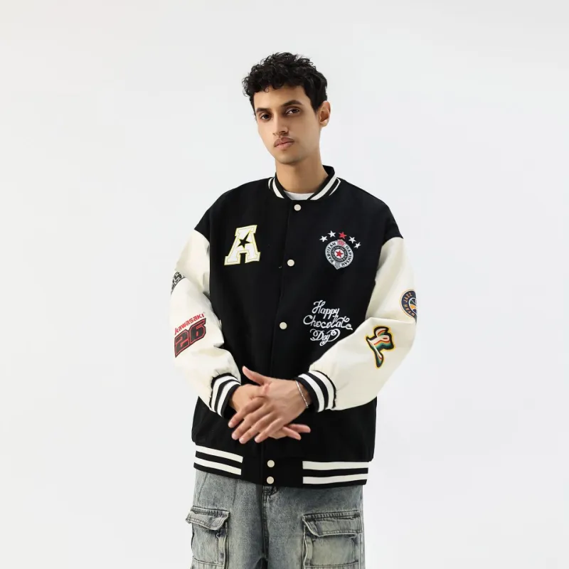 Kawasaki Baseball Jacket Unisex-3